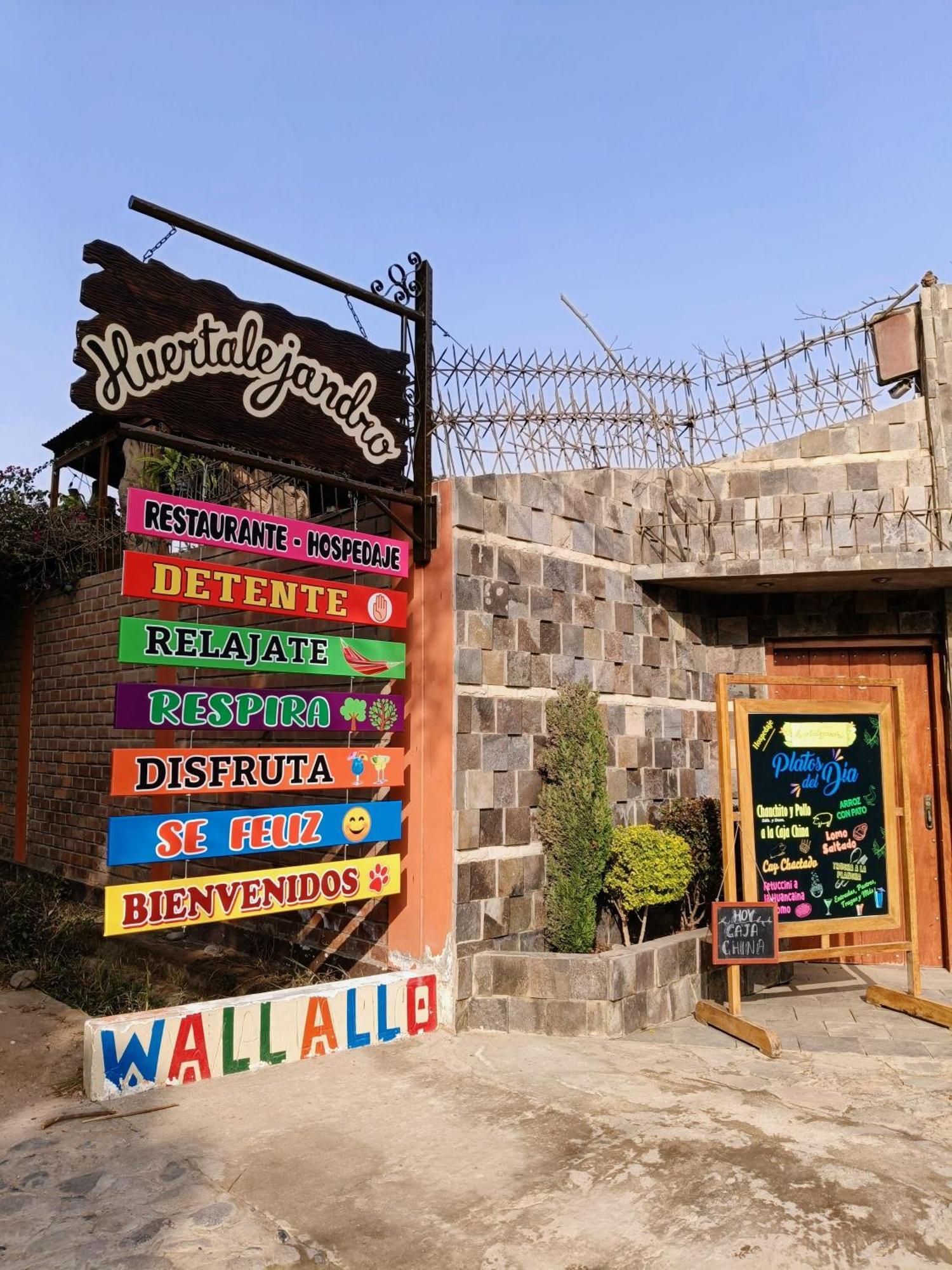 Huertalejandro Restaurante Campestre Y Hospedaje Cieneguilla Exterior photo